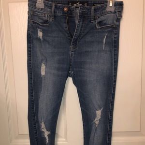 Hollister Skinny Jeans (Dark Blue)